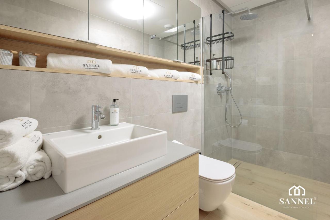 Apartament Baltic Blues Z Dostepem Do Basenow,Strefy Saun,Jacuzzi - Pinea Apartments Pobierowo - Sannel Apartments For Rent Esterno foto